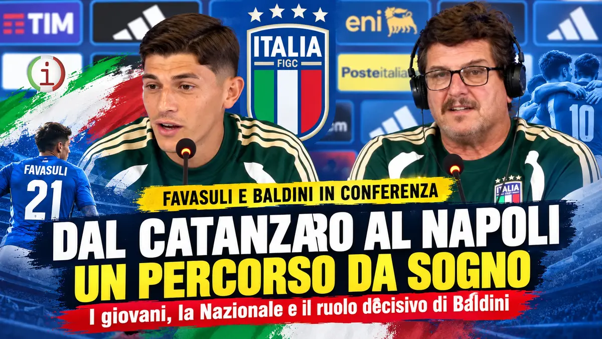 Favasuli, dal Catanzaro al Napoli: il talento calabrese esalta Baldini e rilancia il futuro dell'Italia. Video