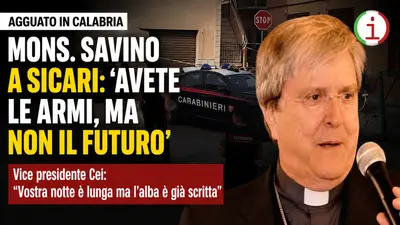 Agguato a Lauropoli, un morto e un ferito grave. Mons. Savino ai killer: “Avete le armi, ma non il futuro”