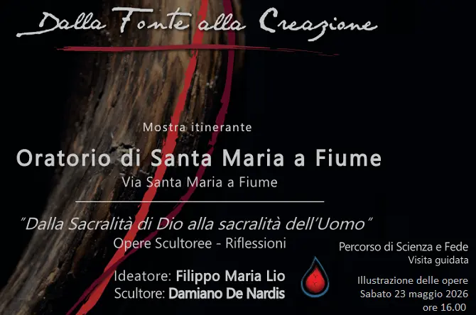 In Ciociaria, a Ceccano le sculture lignee sacre di Damiano De Nardis e Filippo Maria Lio 