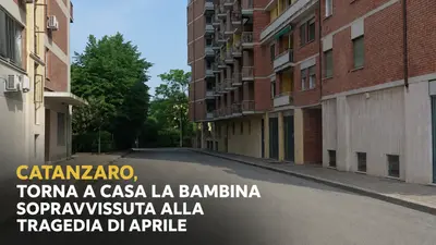 Catanzaro, torna a casa la bambina sopravvissuta alla tragedia di aprile