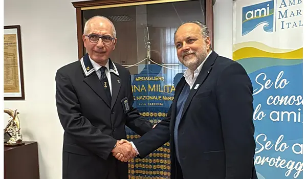 Firmato a Roma il protocollo d'intesa tra Ambiente Mare Italia e l'Associazione Nazionale Marinai d’Italia