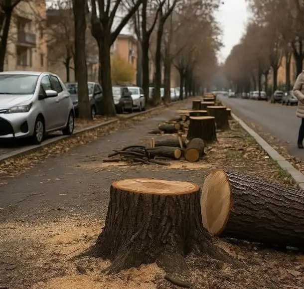 Esposto del CODACONS a Roma contro l'abbattimento degli alberi