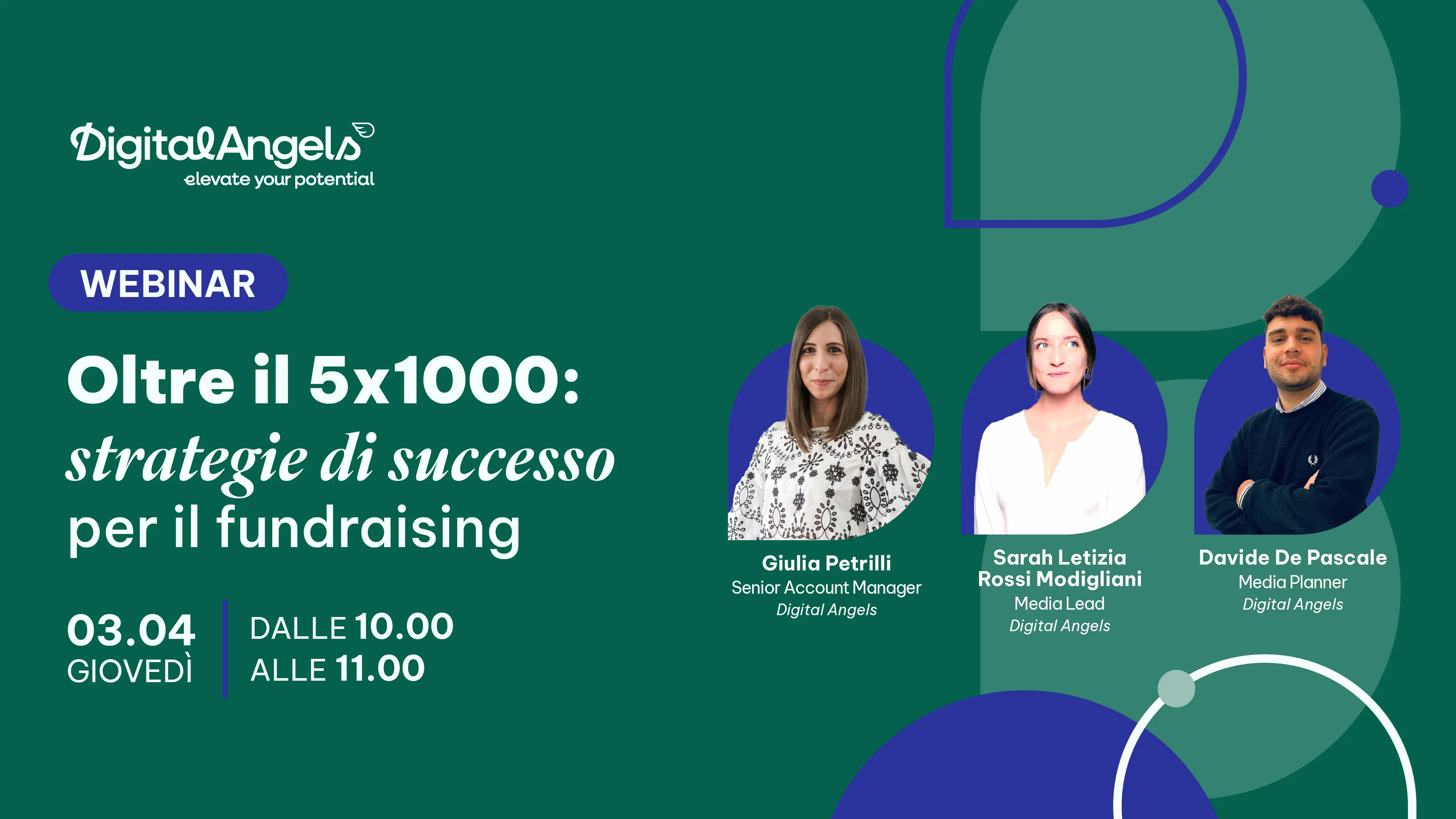 Webinar - Oltre il 5x1000: strategie di successo per il fundraising