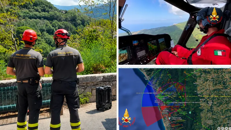Velivolo disperso nel cosentino ricerche concentrate nell’area montana di Fuscaldo San Pietro di Fuscaldo e Scarcelli