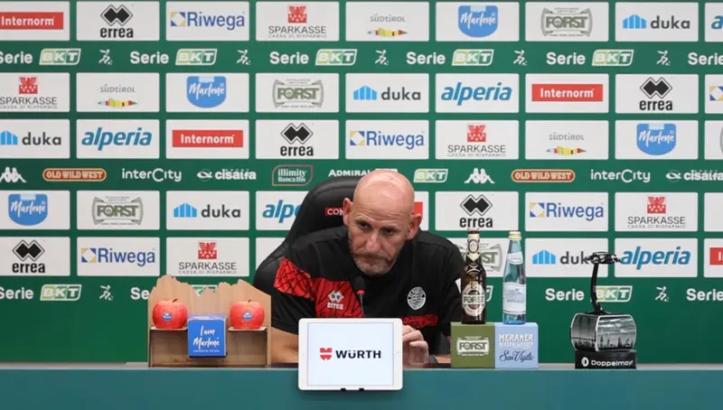 Südtirol Catanzaro 2-0 Possanzini celebra carattere e profondità della rosa. Video