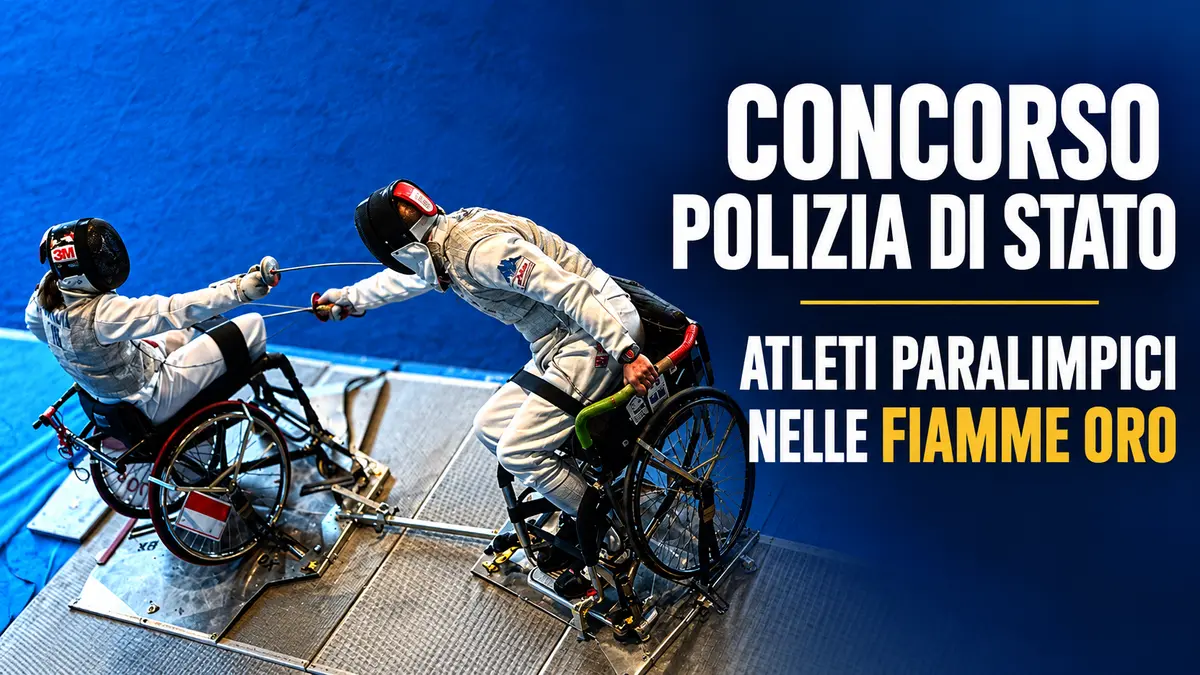 Concorso Polizia di Stato per Atleti Paralimpici nelle Fiamme Oro