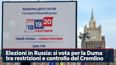 Elezioni in Russia: si vota per la Duma tra restrizioni e controllo del Cremlino