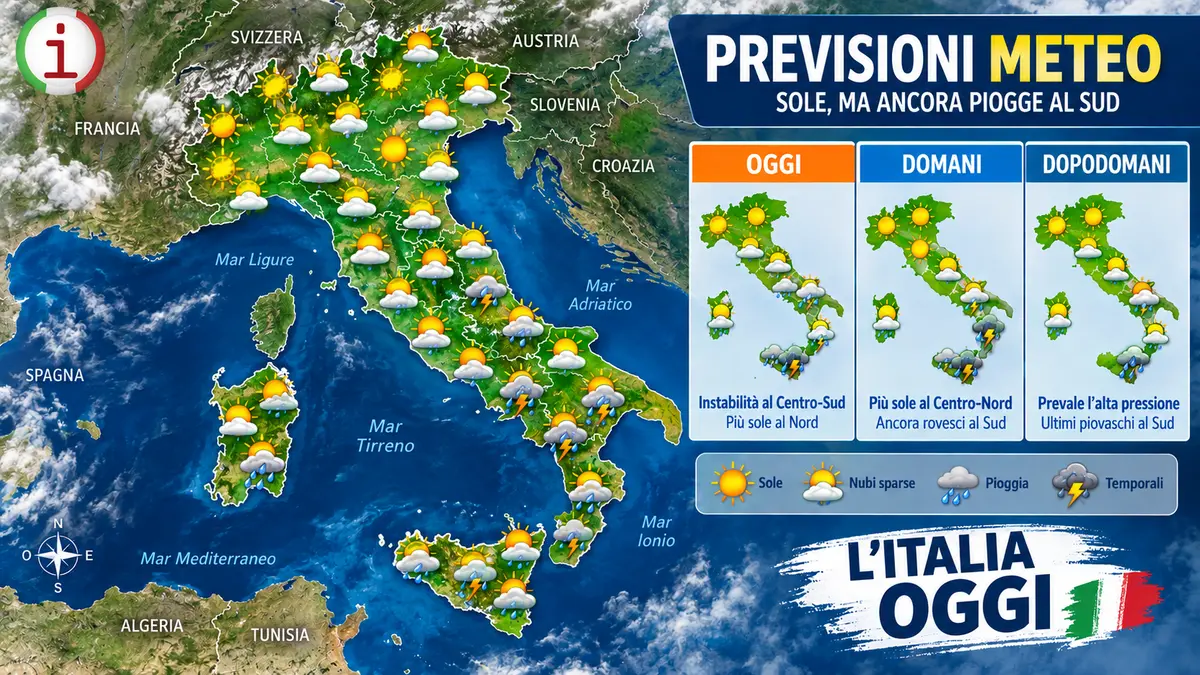 Meteo weekend, cambia lo scenario sull’Italia tra temporali e ritorno dell’alta pressione