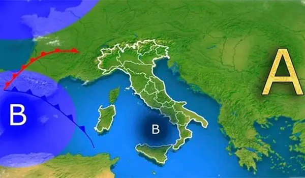 Meteo Italia: perturbazione veloce tra giovedì e venerdì con piogge e temporali. Weekend con nuovo peggioramento