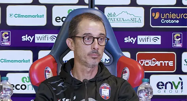 Coppa Italia Serie C – Crotone-Foggia 1-0, Longo: “Vittoria di carattere, ma restiamo con i piedi per terra” Video