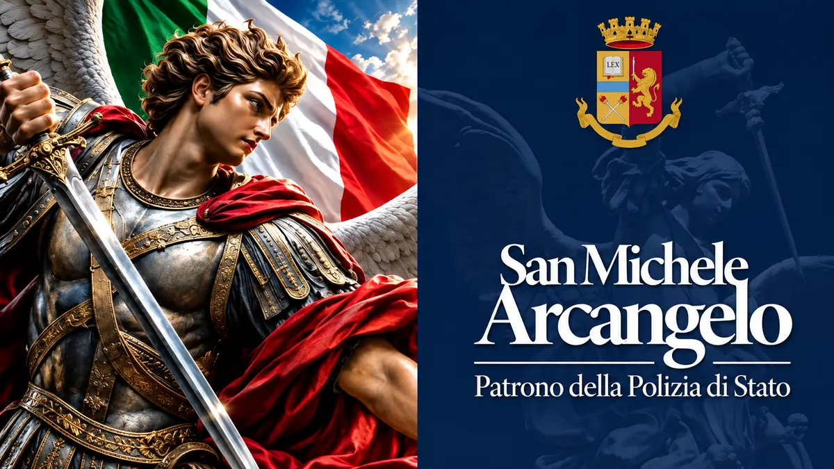San Michele Arcangelo: la Polizia di Stato festeggia il suo patrono a Milano