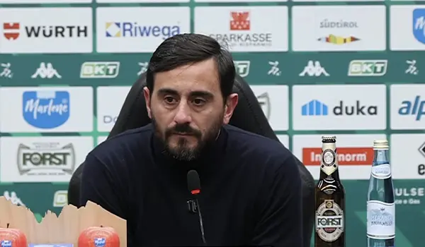 Sudtirol-Catanzaro, Aquilani nel dopo gara. Video