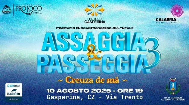 Assaggia & Passeggia 2025: percorso enogastronomico e concerto tributo a De André