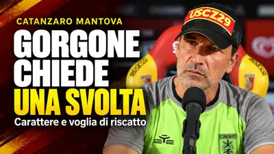 Catanzaro Mantova Gorgone chiede una svolta. Video