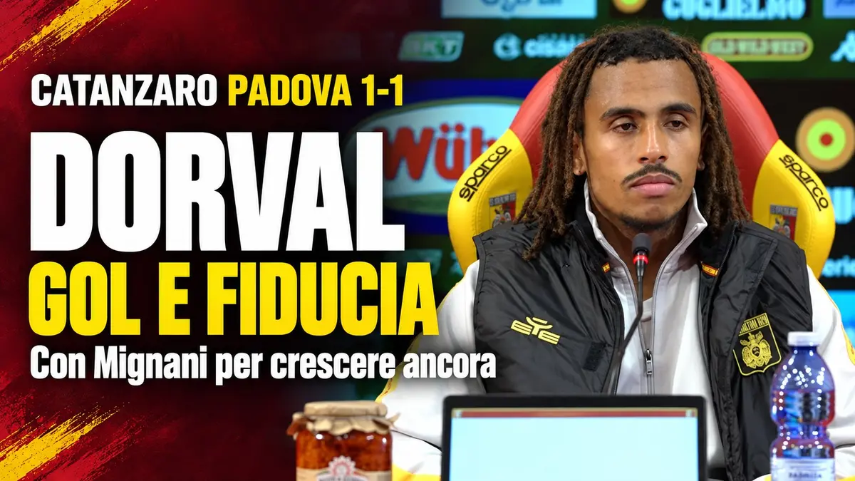 Catanzaro Padova Dorval ritrova il gol e la fiducia con Mignani. Video