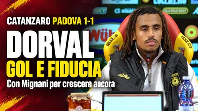 Catanzaro Padova Dorval ritrova il gol e la fiducia con Mignani. Video