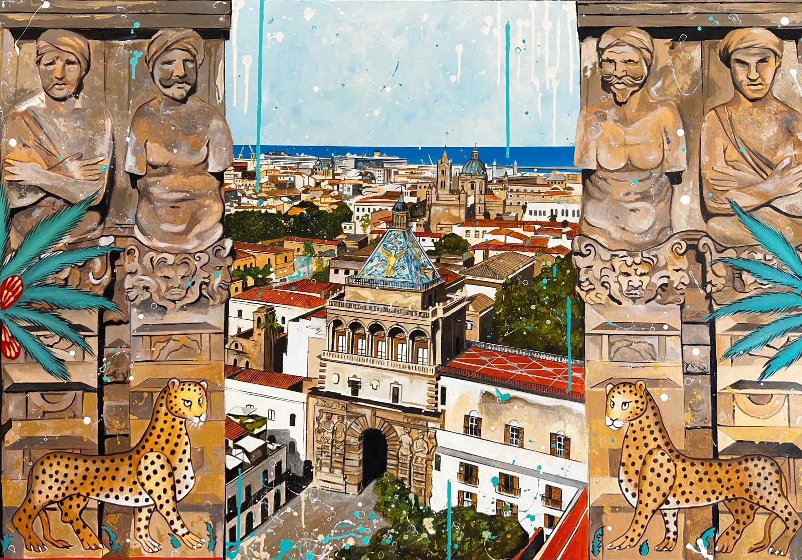 In mostra al “Centro d’arte Raffaello” un nuovo capitolo del racconto di Marco Favata dedicato al capoluogo siciliano, dal titolo “Porta Nuova: la rinascita di Palermo”