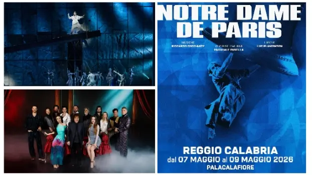 Oltre settemila biglietti già venduti per il Colossal  Notre Dame de Paris dal 7 al 9 maggio al Palacalafiore di Reggio, 