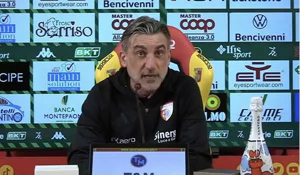 Catanzaro - Mantova 2-0, Modesto nel post gara. Video