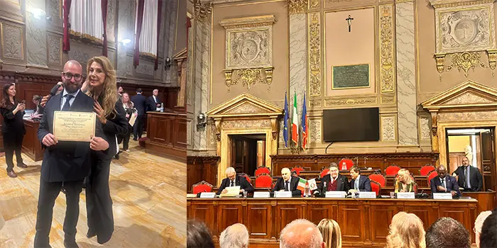 Dott. Domenico Tiriolo, imprenditore catanzarese premiato a Roma: doppio riconoscimento per l’eccellenza del caffè italiano