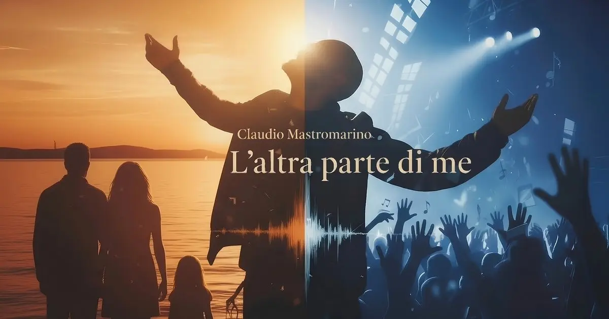 Claudio Mastromarino, tra luce e palco il nuovo coinvolgente singolo L’altra parte di me