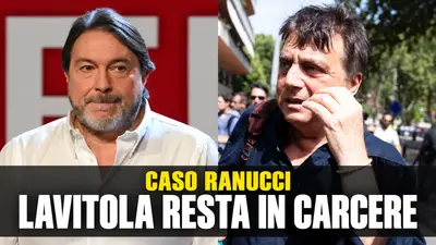 Valter Lavitola resta in carcere per l'attentato a Sigfrido Ranucci