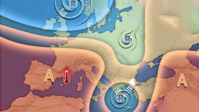Meteo Italia: tregua solo parziale, pioggia e temporali ancora protagonisti fino al weekend