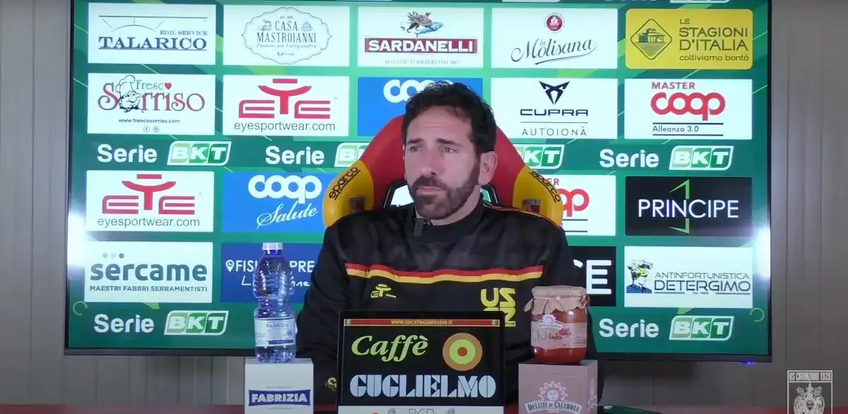 Le dichiarazioni di mister Caserta alla vigilia del derby (Video)