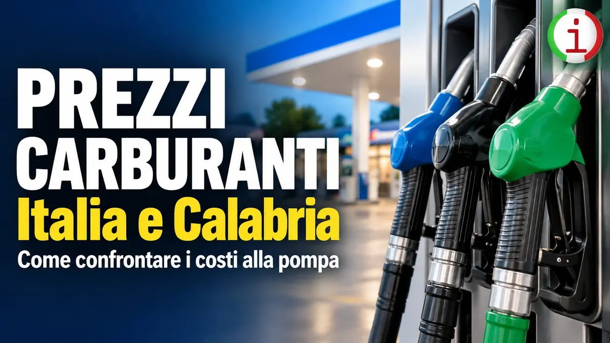 Prezzi carburanti in Italia e Calabria come confrontare i costi con Osservaprezzi