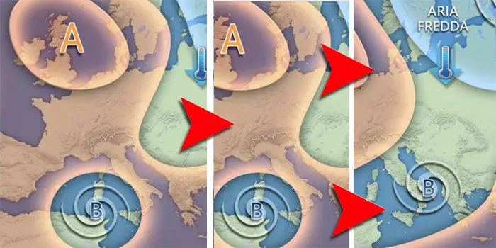 Maltempo in arrivo sull’Italia: temporali e piogge intense al Sud, migliora nel weekend