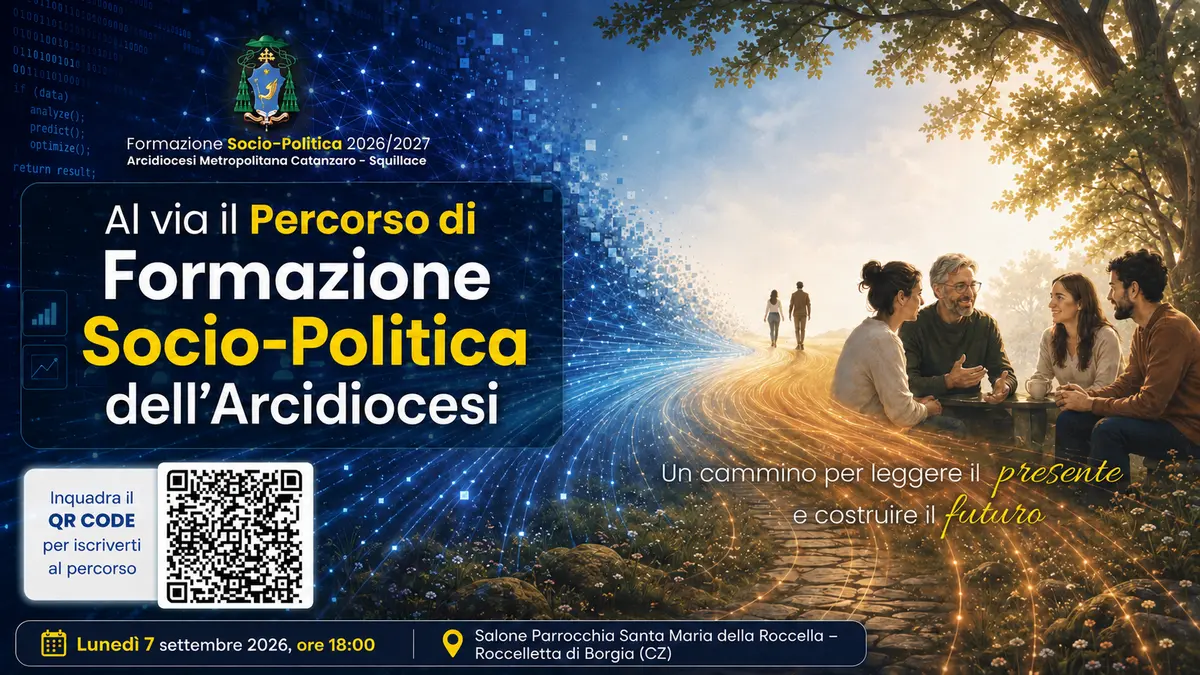 Al via il Percorso di Formazione Socio-Politica dell’Arcidiocesi
