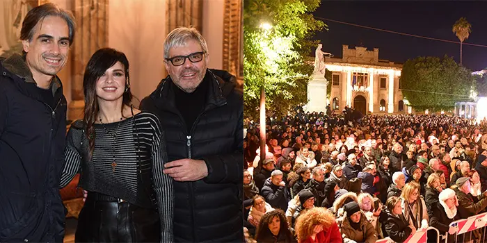 Dolcenera infiamma Reggio Calabria e chiude con un bagno di folla il Natale Metropolitano. A marzo al Cilea l’Opera Musica van Gogh Cafe’!