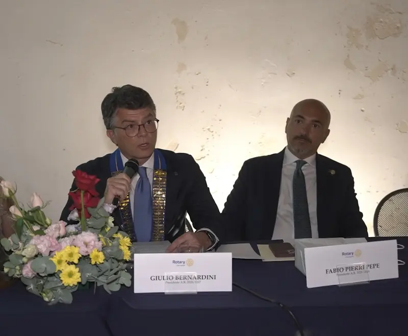 ROTARY CLUB TARANTO: ALLA GUIDA GIULIO BERNARDINI