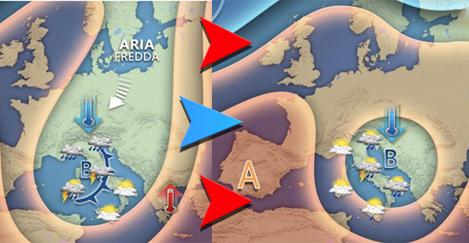 Maltempo in arrivo: forti piogge e nubifragi tra giovedì e venerdì – Tutti i dettagli