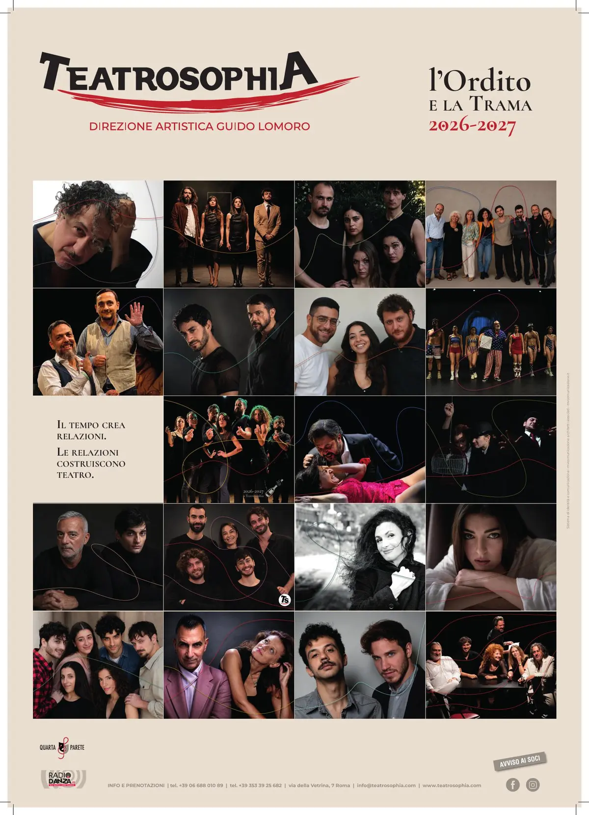 La nuova stagione di Teatrosophia: l'Ordito e la Trama