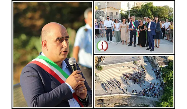 Soverato, il sindaco Daniele Vacca inaugura il Teatro del Borgo: "Un simbolo di rinascita per la comunità"