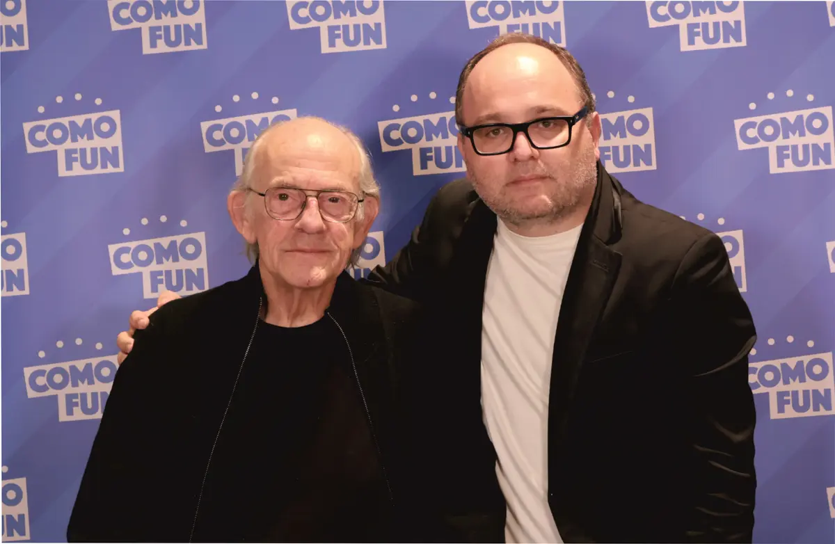BRUNO PANUZZO INCONTRA CHRISTOPHER LLOYD: UN INCONTRO SPECIALE CON “DOC” LA LEGGENDA DI “RITORNO AL FUTURO”