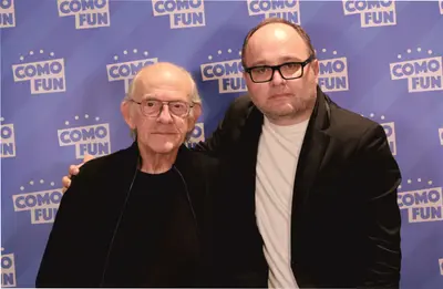 BRUNO PANUZZO INCONTRA CHRISTOPHER LLOYD: UN INCONTRO SPECIALE CON “DOC” LA LEGGENDA DI “RITORNO AL FUTURO”