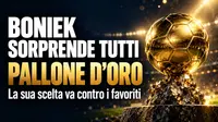 Boniek sorprende tutti sul Pallone d'Oro: la sua scelta va contro i favoriti