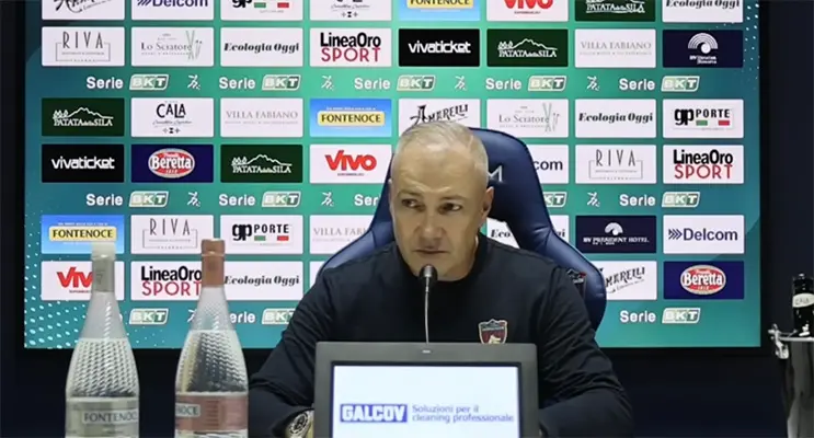 Cosenza-Spezia 0-0: Le parole di Mister Alvini nel post-partita (Video)