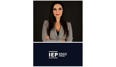 La giurista e giornalista Mariarita Cupersito selezionata per il Programma Ambasciatori dell'Institute for Economics & Peace 