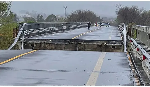 Maltempo nel Centro Italia, crolla ponte tra Abruzzo e Molise: un disperso e centinaia di evacuati