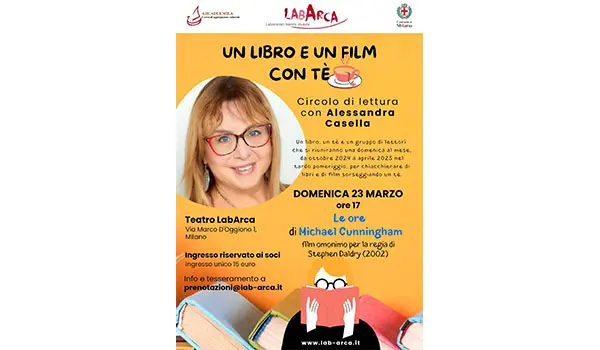  Alessandra Casella | "Le ore" | Un libro e un film con tè