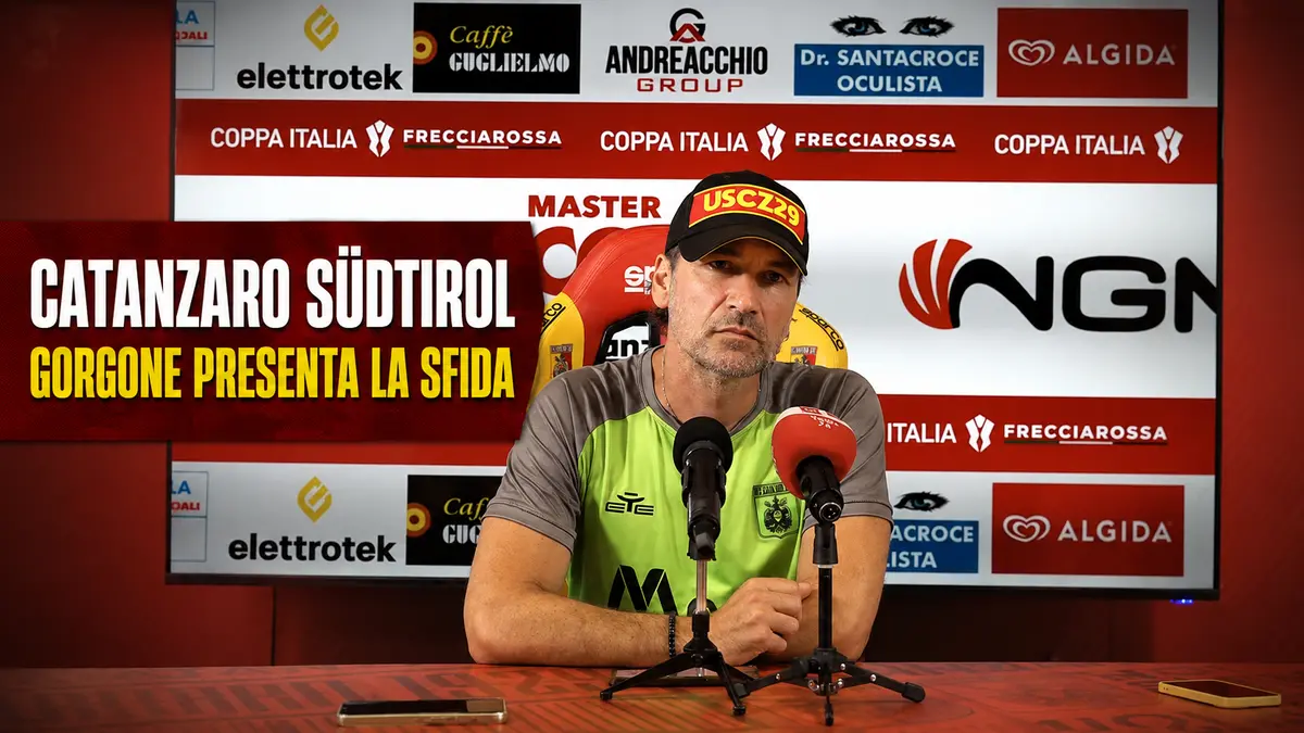 Catanzaro Südtirol Gorgone presenta la sfida. Video