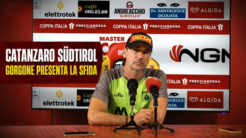 Catanzaro Südtirol Gorgone presenta la sfida. Video