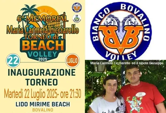 Bovalino: Iniziata ieri la 6^ edizione del “Memorial di Volley Maria Carmela Cicciarello”