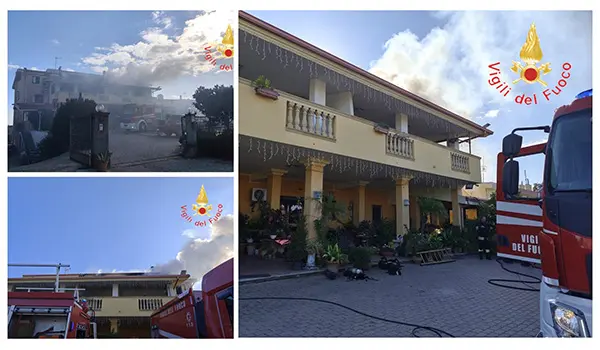 Incendio in un’abitazione a Sellia Marina: evacuata una famiglia, nessun ferito