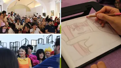 Dal volto di Milo Cotogno alle voci di Peter Griffin, Sanji e Joel: Catanzaro Comics & Games 