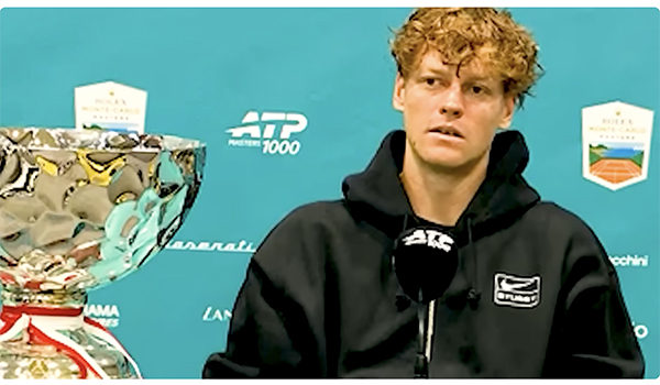 Sinner trionfa a Monte-Carlo 2026: le parole dopo la vittoria