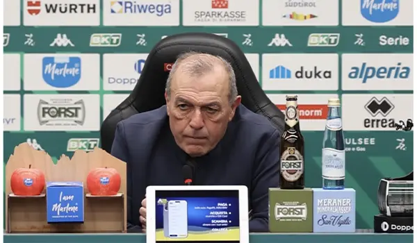 Südtirol-Catanzaro 2-1: Castori esalta cuore, intensità e spirito del gruppo. (Video)